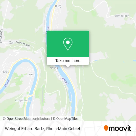 Карта Weingut Erhard Bartz