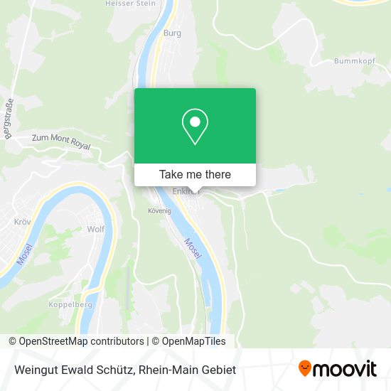 Карта Weingut Ewald Schütz