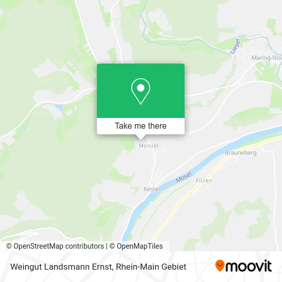 Карта Weingut Landsmann Ernst