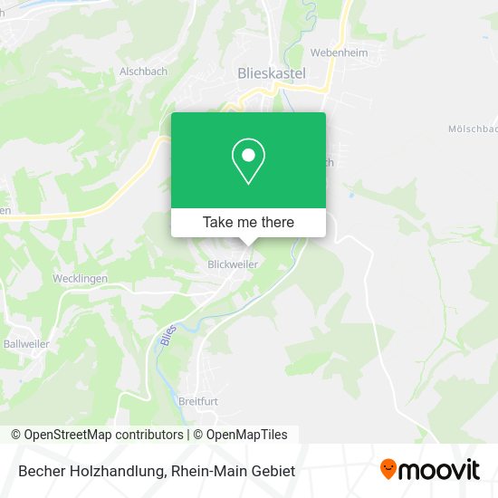 Карта Becher Holzhandlung