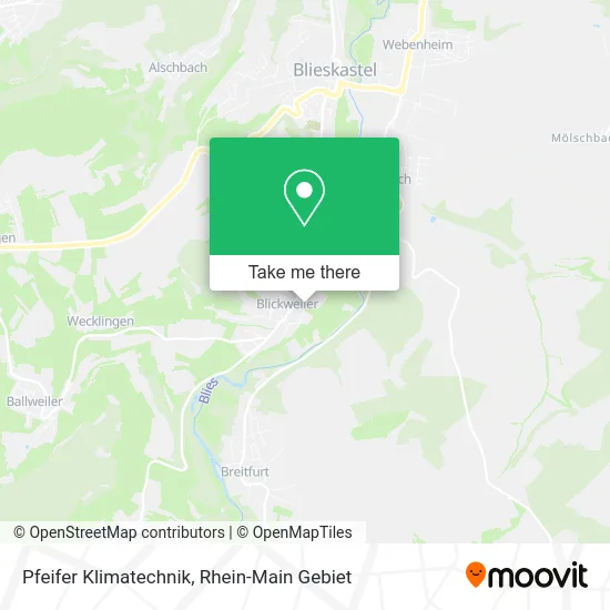 Карта Pfeifer Klimatechnik