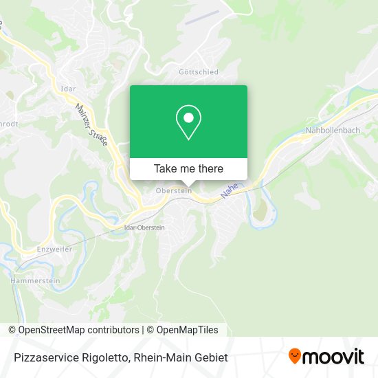 Карта Pizzaservice Rigoletto