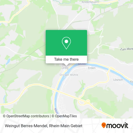 Карта Weingut Berres-Mendel