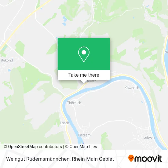 Карта Weingut Rudemsmännchen