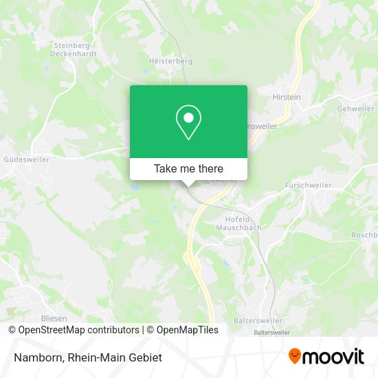 Карта Namborn
