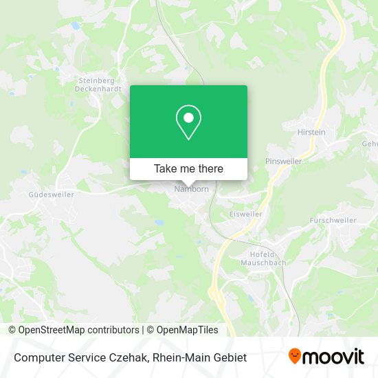 Computer Service Czehak map