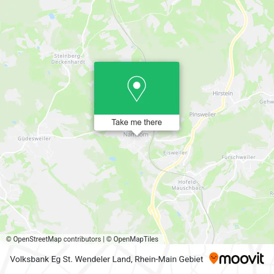 Карта Volksbank Eg St. Wendeler Land