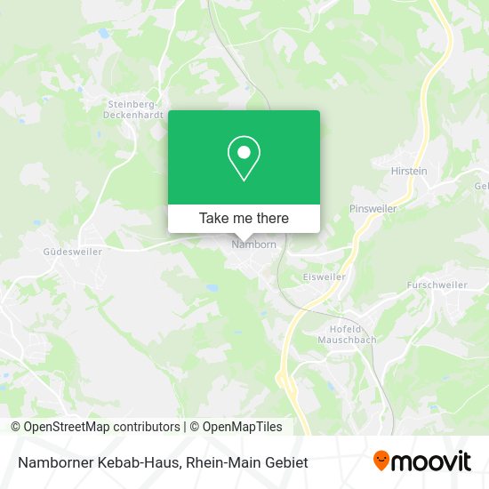 Карта Namborner Kebab-Haus