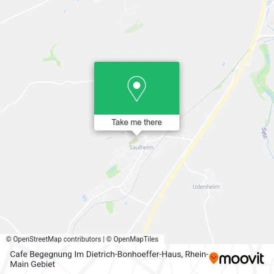 Карта Cafe Begegnung Im Dietrich-Bonhoeffer-Haus