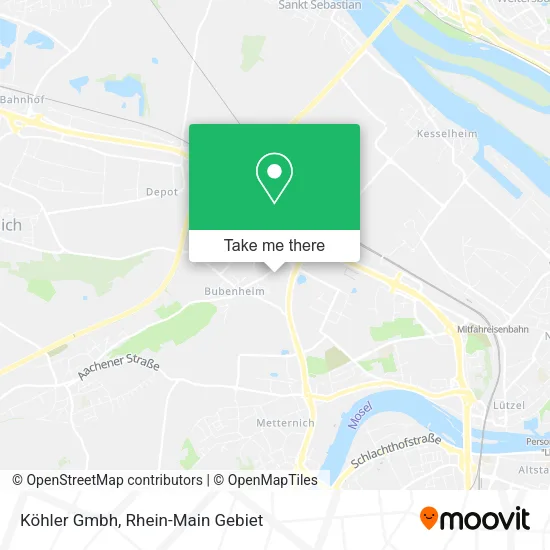 Карта Köhler Gmbh