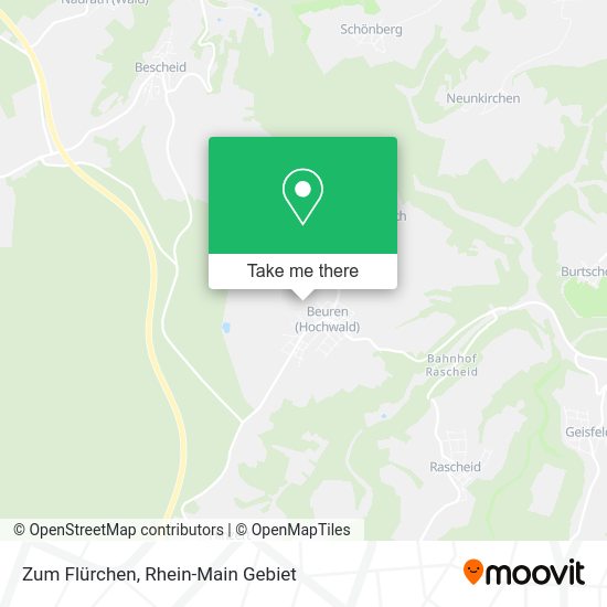 Карта Zum Flürchen