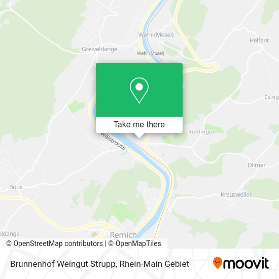 Карта Brunnenhof Weingut Strupp