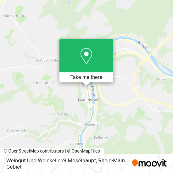 Карта Weingut Und Weinkellerei Moselhaupt