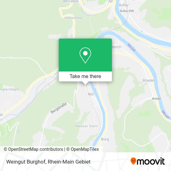 Карта Weingut Burghof