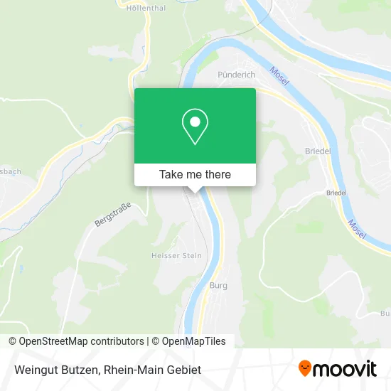 Карта Weingut Butzen