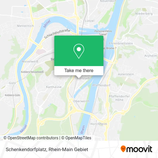 Карта Schenkendorfplatz