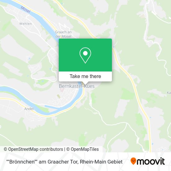 Карта ""Brönnchen"" am Graacher Tor