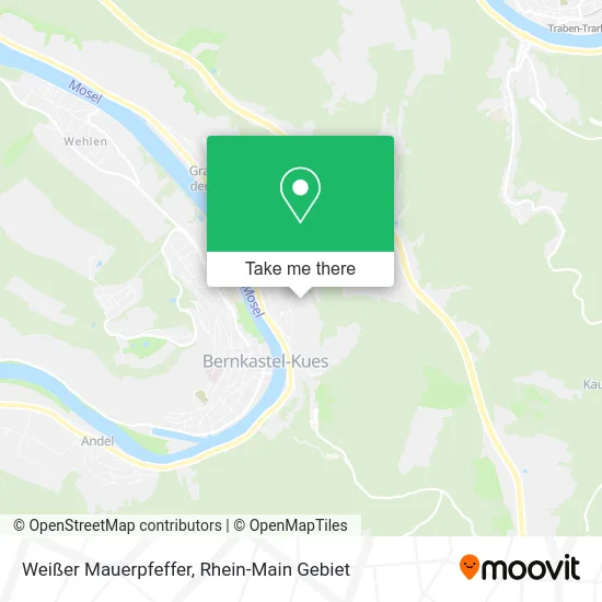 Карта Weißer Mauerpfeffer