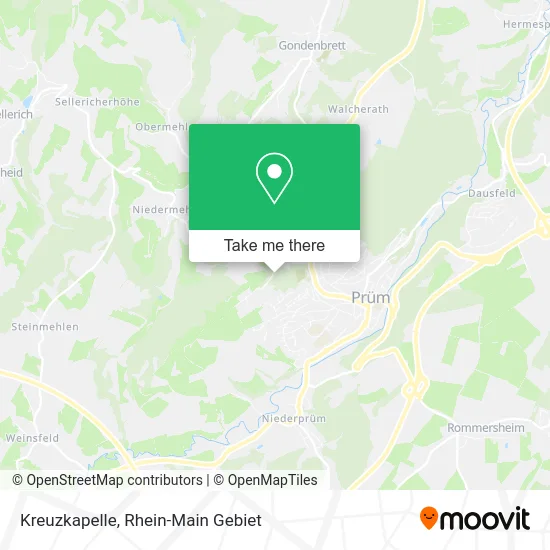Карта Kreuzkapelle