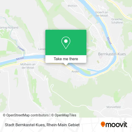 Карта Stadt Bernkastel-Kues