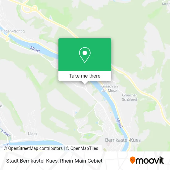 Карта Stadt Bernkastel-Kues