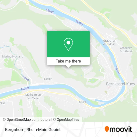Bergahorn map