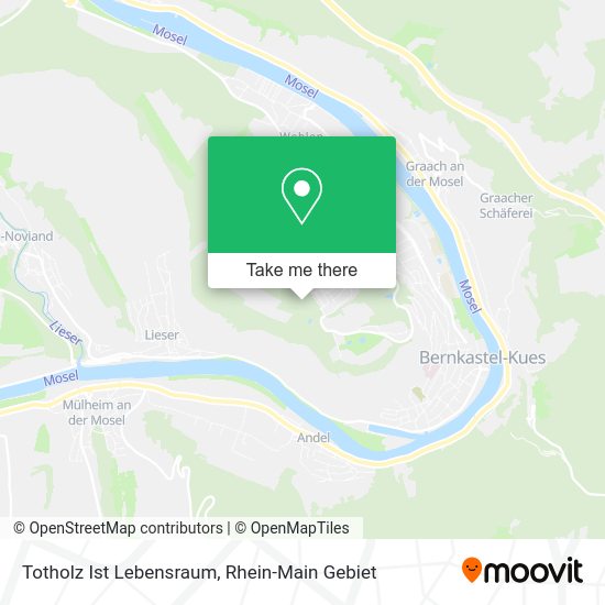 Карта Totholz Ist Lebensraum