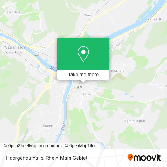 Карта Haargenau Yalis