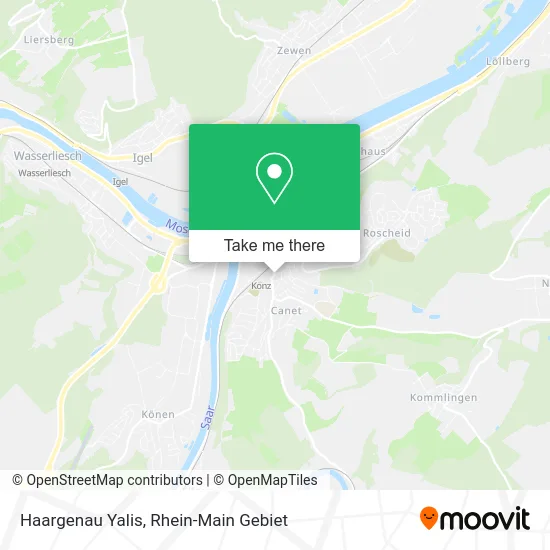 Карта Haargenau Yalis