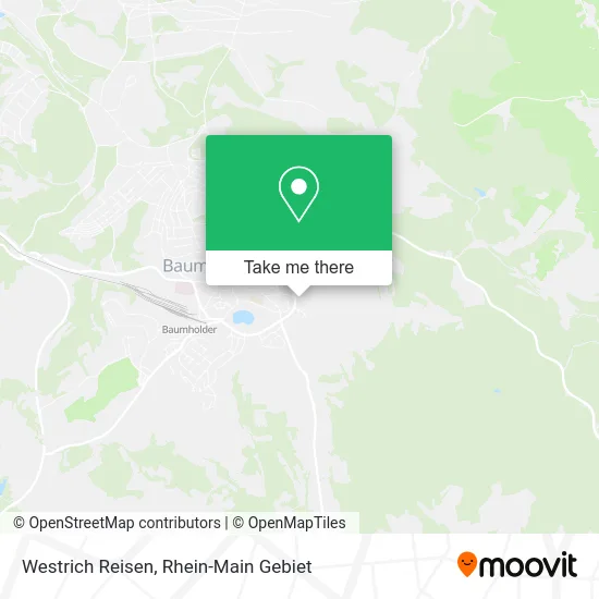 Карта Westrich Reisen