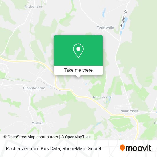 Карта Rechenzentrum Küs Data