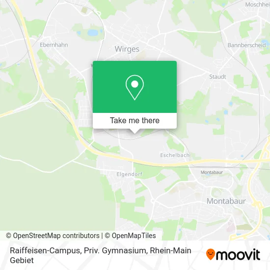Карта Raiffeisen-Campus, Priv. Gymnasium