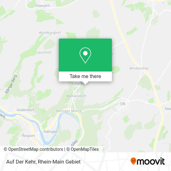 Карта Auf Der Kehr