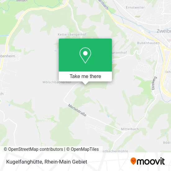 Карта Kugelfanghütte