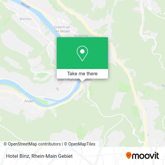 Карта Hotel Binz