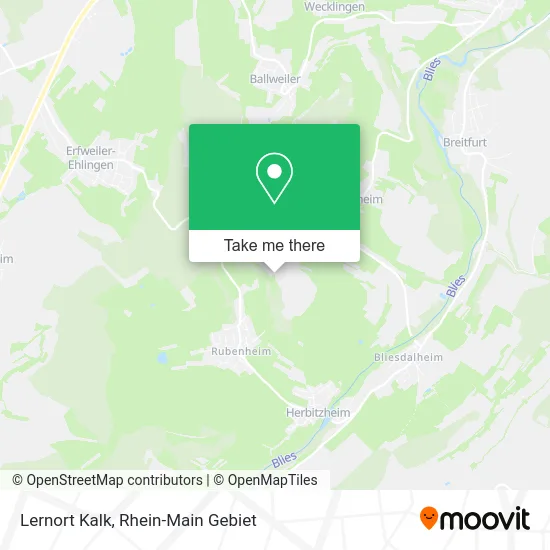 Карта Lernort Kalk