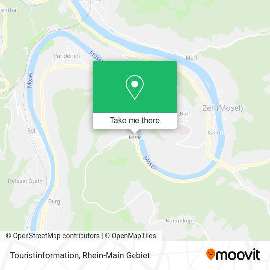 Карта Touristinformation