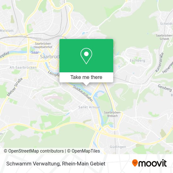 Карта Schwamm Verwaltung