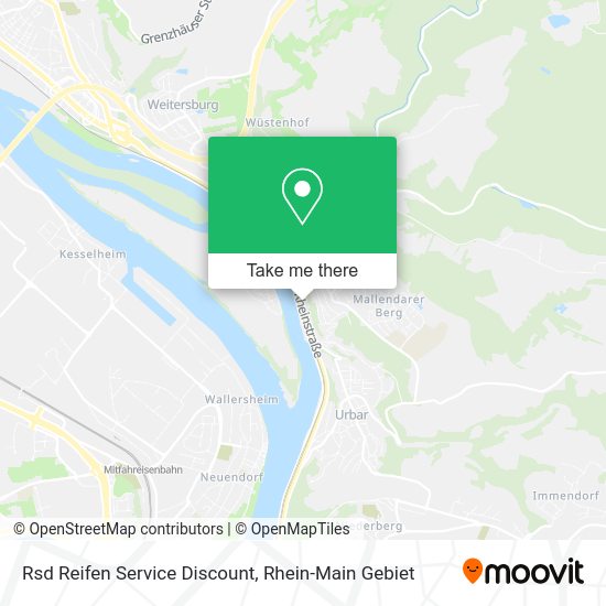 Rsd Reifen Service Discount map
