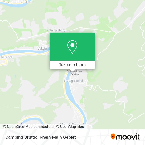 Карта Camping Bruttig