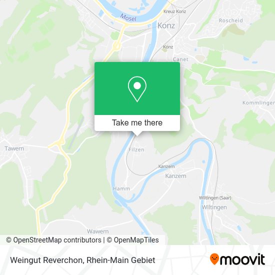 Карта Weingut Reverchon