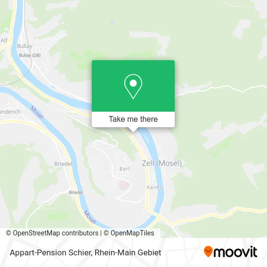 Карта Appart-Pension Schier