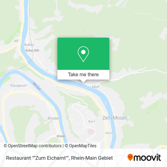 Карта Restaurant ""Zum Eichamt""