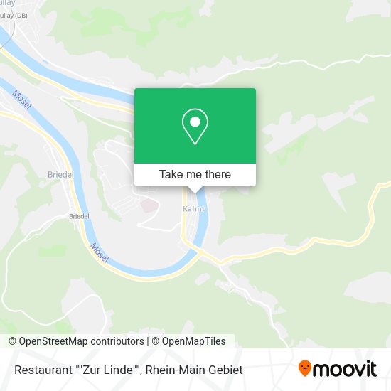Карта Restaurant ""Zur Linde""