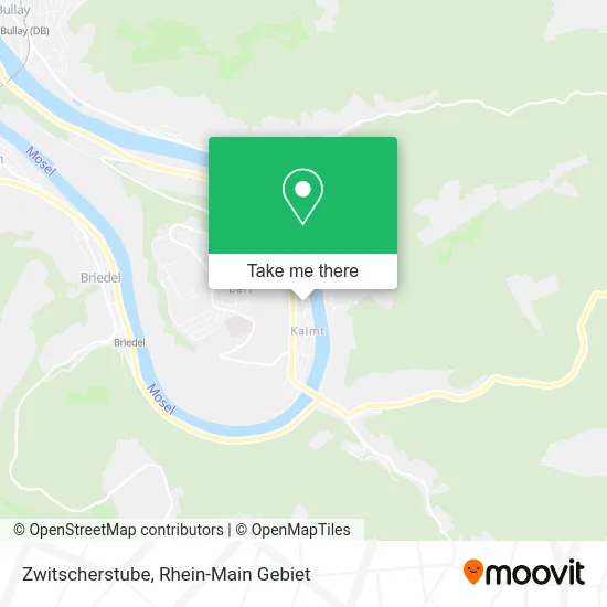 Карта Zwitscherstube