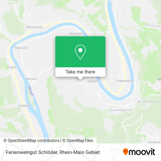 Карта Ferienweingut Schlöder