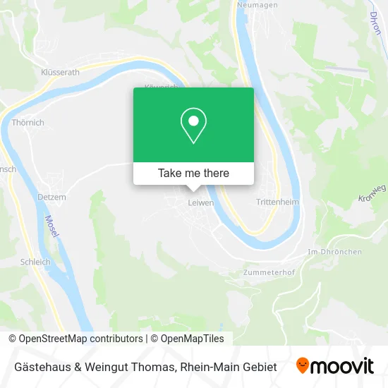 Карта Gästehaus & Weingut Thomas
