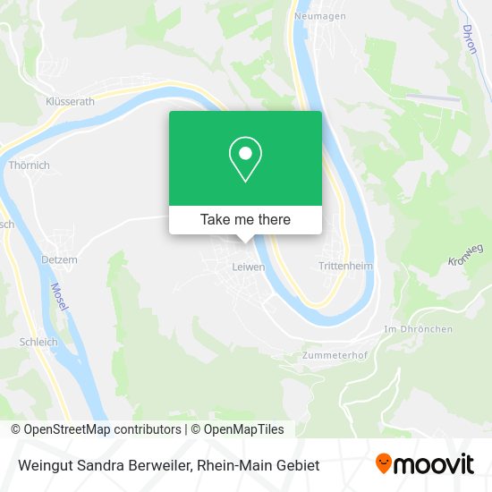 Карта Weingut Sandra Berweiler