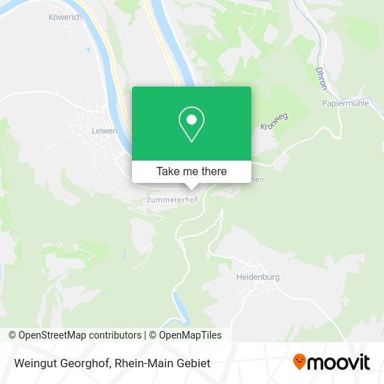 Карта Weingut Georghof