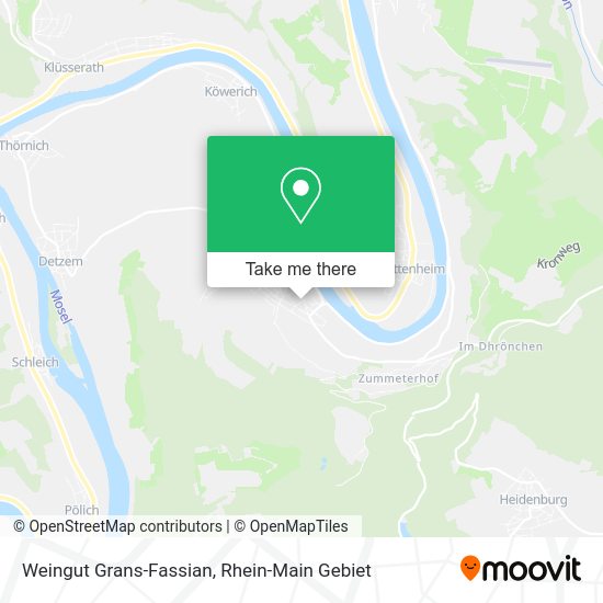 Карта Weingut Grans-Fassian